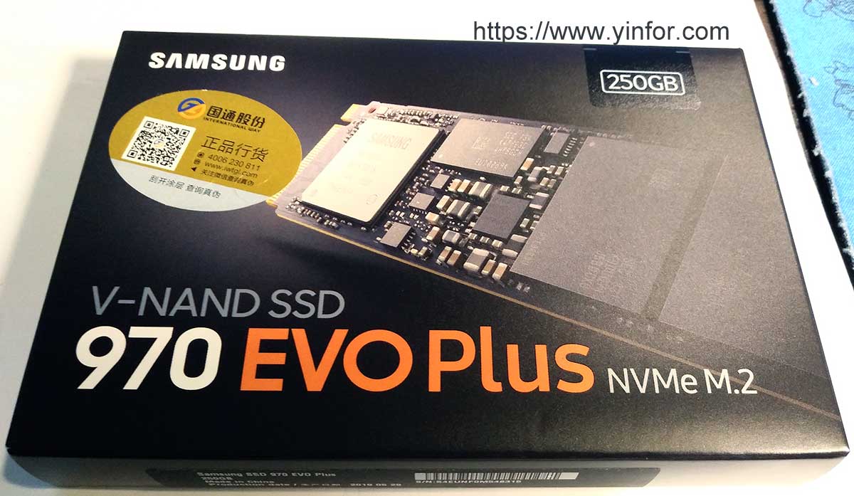 Samsung 970 EVO Plus NVMe V-NAND - David Yin's